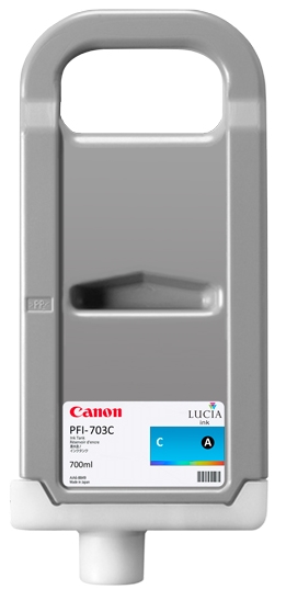Картридж CANON PFI-703 C голубой