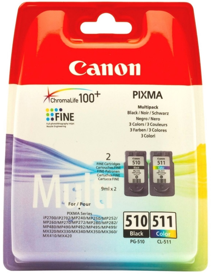 Набор картриджей CANON PG-510/CL-511