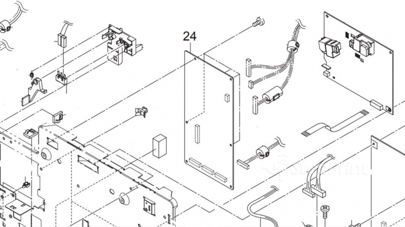 Плата управления Kyocera 2FT68050/2FT93110	PARTS,PCB ENGINE ASS'Y,SP