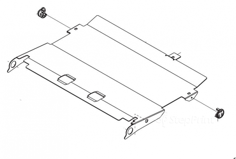 Направляющая дуплекса Kyocera 2HS94320 PARTS PLATE COVER DU B ASSY SP