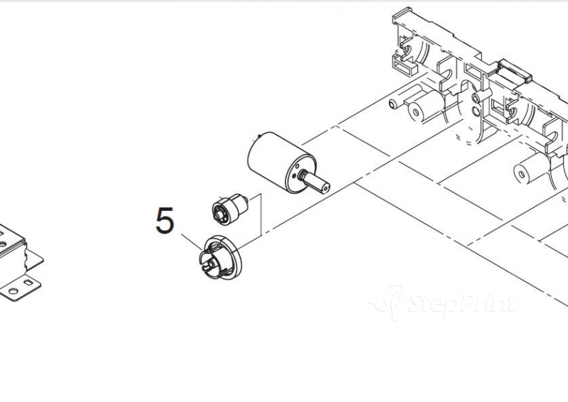 Втулка редуктора Kyocera 2K015040 GEAR Z50S