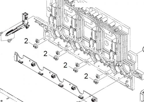 Соединительный разъем для драм-юнит Kyocera 2K015240 GEAR JOINT Z26S