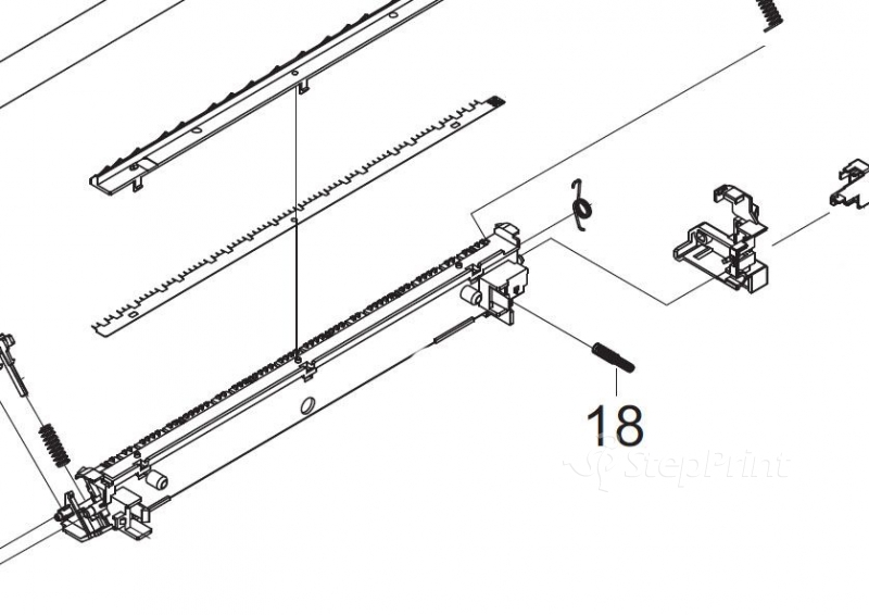 Клемма вала переноса Kyocera 2K024130 TERMINAL TRANSFER A