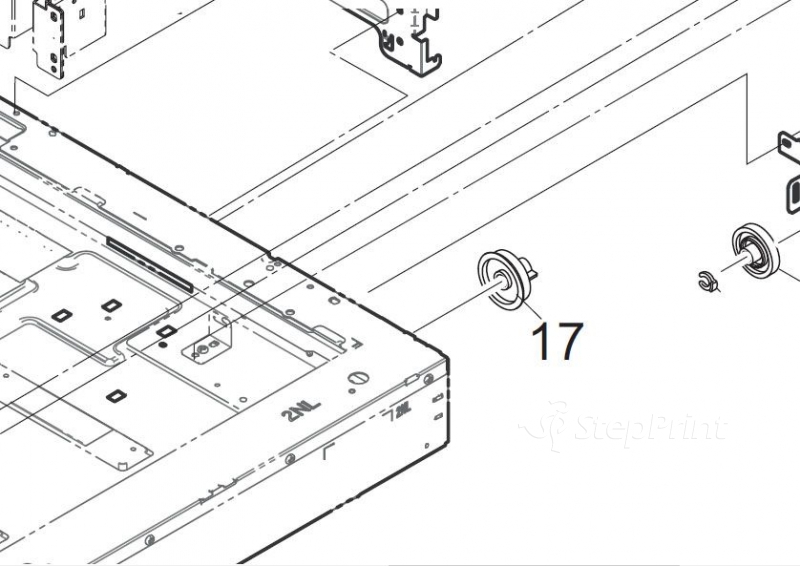 Втулка сканера Kyocera 2K317350 GEAR Z54
