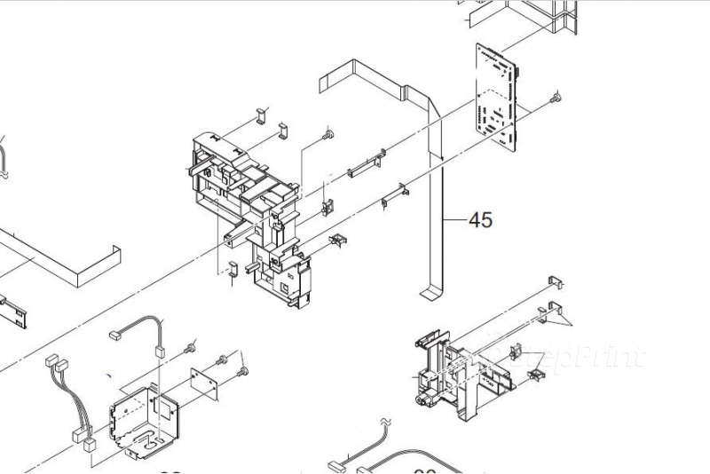 Шлейф Kyocera 2K946070/2K946B60 WIRE FFC FEED3