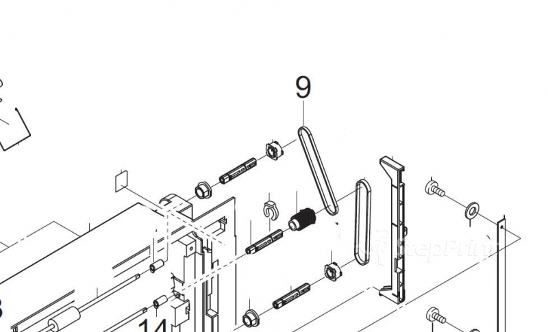 Ремень Kyocera 2KV29090 BELT S2M-Z108