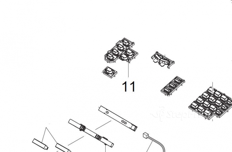 Кнопки управления функционалом Kyocera 2LC05070 KEY FUNCTION