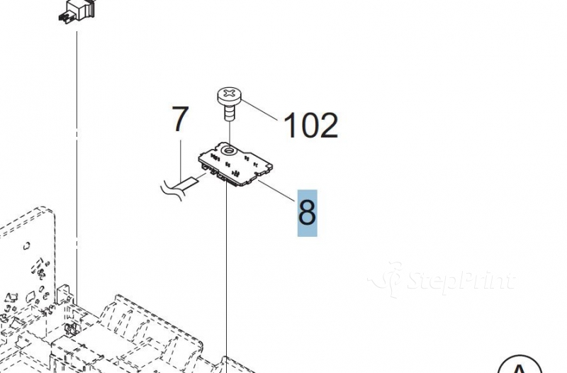 Соединитель Kyocera 2LV94220 PARTS PWB ASSY TH CONNECT SP