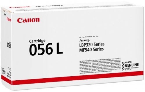 Картридж CANON 056L BK, пониженной емкости