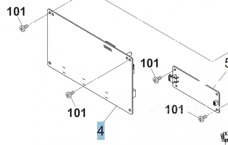 Плата упрвавления 302K394140 PARTS HVU SP