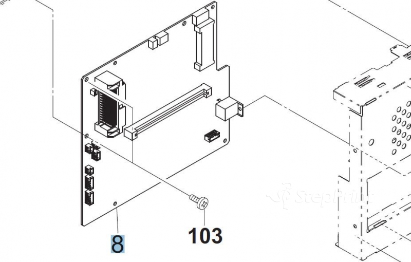 Главная плата аппарата KYOCERA 302PH94030/302PH94031