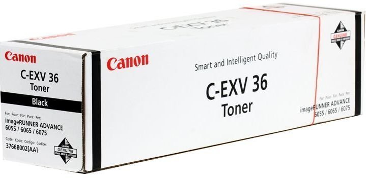 Тонер CANON C-EXV36 BK EUR черный тонер (3766B002)
