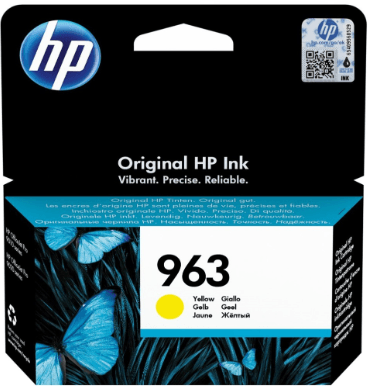 Картридж HP 963 струйный желтый (700 стр)