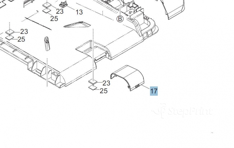 Стопор упор лотка ADF Kyocera 3M804050 STOPPER EJECT