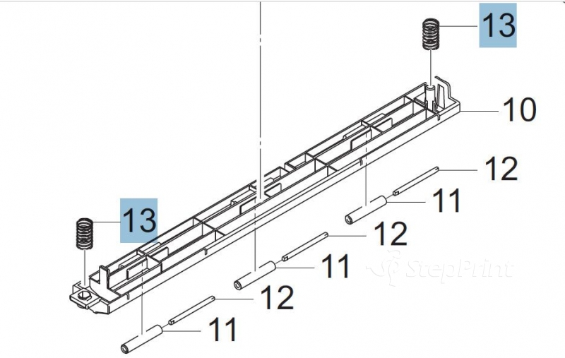 Деталь 3M824140 SPRING GUIDE READING