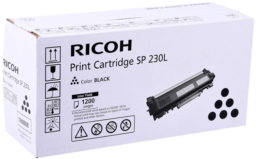 Тонер-картридж Ricoh  SP 230L (1,2K) SP230DNw/SP230SFNw