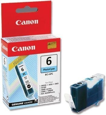 Картридж CANON BCI-6 PC фото-голубой