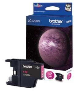 Картридж Brother LC1220M DCP-J525W/MFC-J430W/MFC-J825DW красный (Magenta), 300 стр. (5% заполнение)