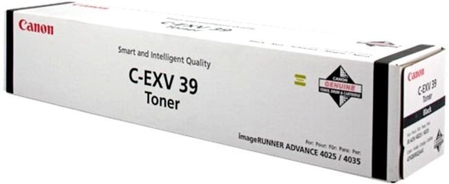 Тонер CANON C-EXV39 BK EUR тонер чёрный (4792B002)
