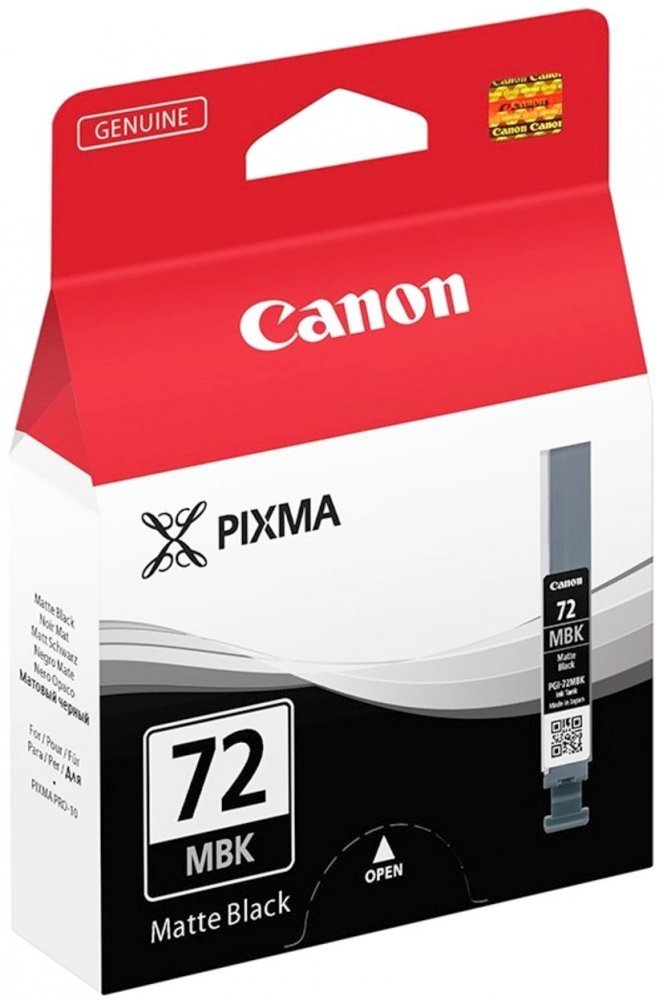 Картридж CANON PGI-72 MBK матовый чёрный