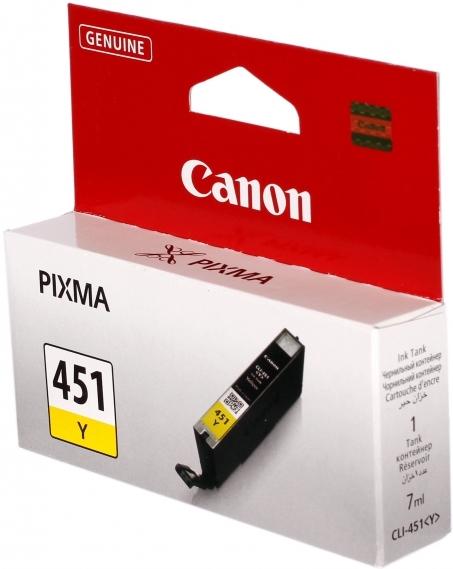 Картридж CANON CLI-451 Y жёлтый