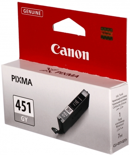 Картридж CANON CLI-451 GY серый