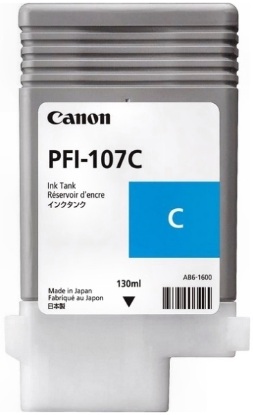 Картридж CANON PFI-107 C голубой