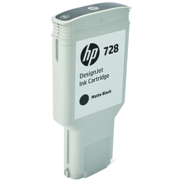 Картридж HP 728 струйный черный матовый (300 мл)