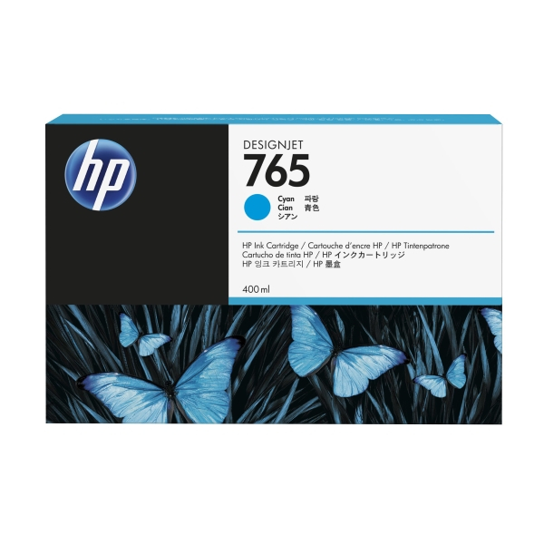Картридж HP 765 струйный голубой (400 мл)