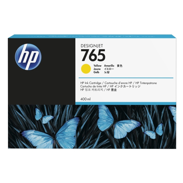 Картридж HP 765 струйный желтый (400 мл)