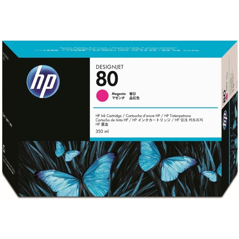 Картридж HP 80 струйный пурпурный (350 мл)