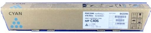 Принт-картридж тип MP C406 голубой (6000 стр) Ricoh Aficio MP C306ZSP/C306ZSPF/C406ZSPF/C307SP/C307SPF