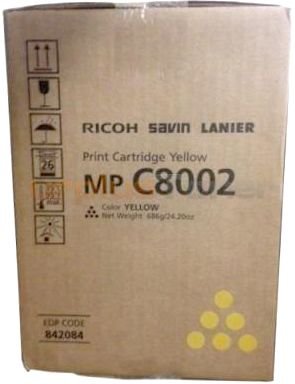 Тонер-картридж тип MPC8002 желтый MP C6502SP/C8002SP (29K)