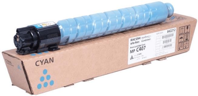 Принт-картридж тип MP C407 голубой (8000 стр) Ricoh Aficio MP C407SPF