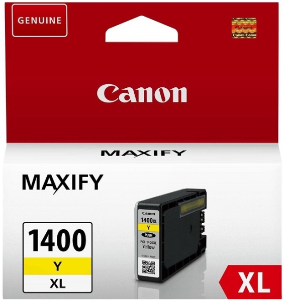 Картридж CANON PGI-1400XL Y желтый