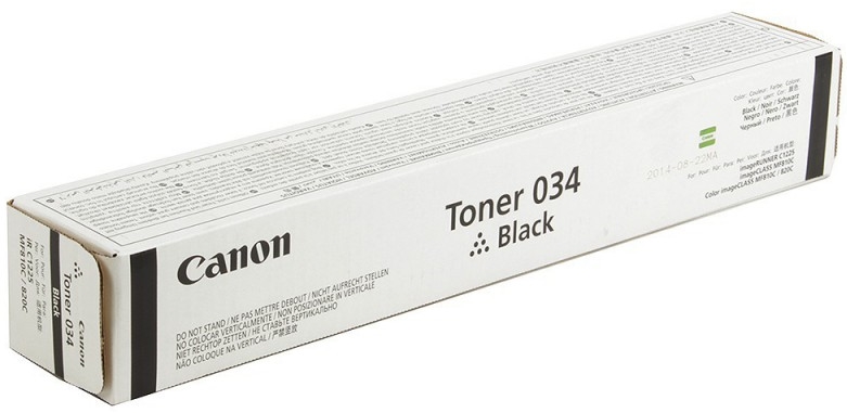 Тонер CANON 034 BK чёрный