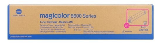 Тонер-картридж Konica-Minolta mc8650 красный (A0D7353)