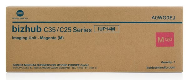 Блок барабана Konica-Minolta bizhub C25/C35/C35P красный IUP-14M