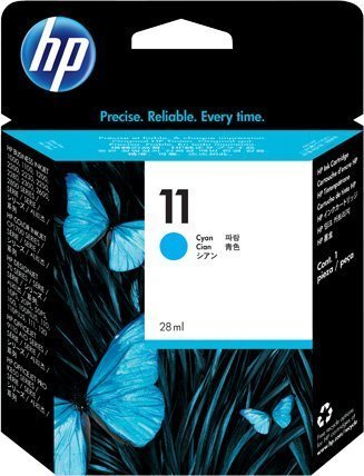 Картридж HP 11 струйный голубой (2350 стр)