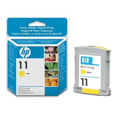 Картридж HP 11 струйный желтый (2550 стр)