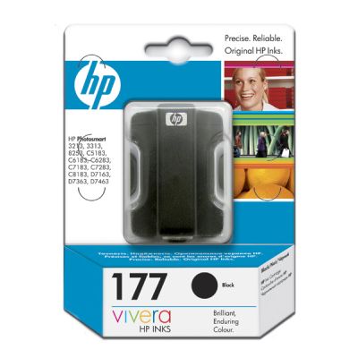 Картридж HP 177 струйный черный (410 стр)