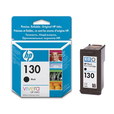 Картридж HP 130 струйный черный (860 стр)