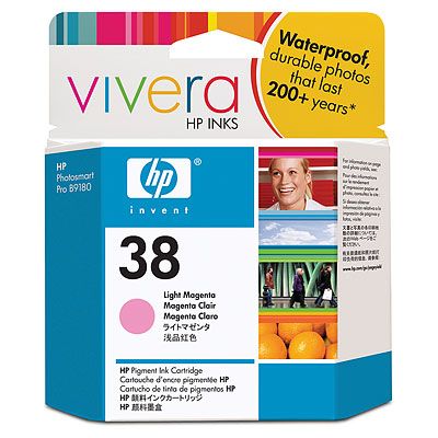 Картридж Hewlett-Packard 38 Light Magenta Ink Cartridge (C9419A)