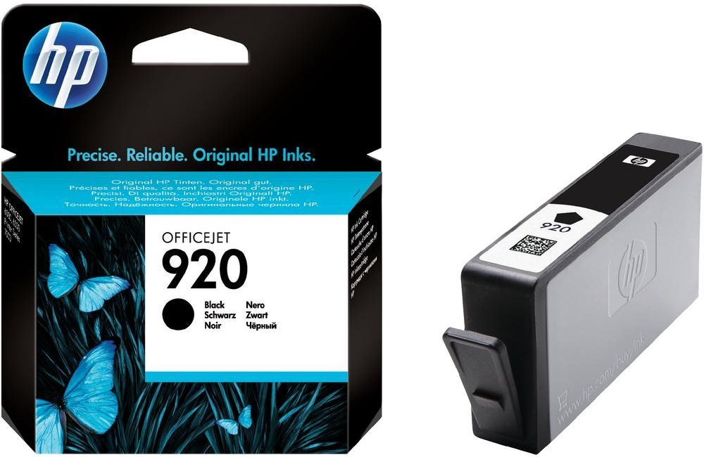 Картридж HP 920 струйный черный (420 стр) (CD971AE)