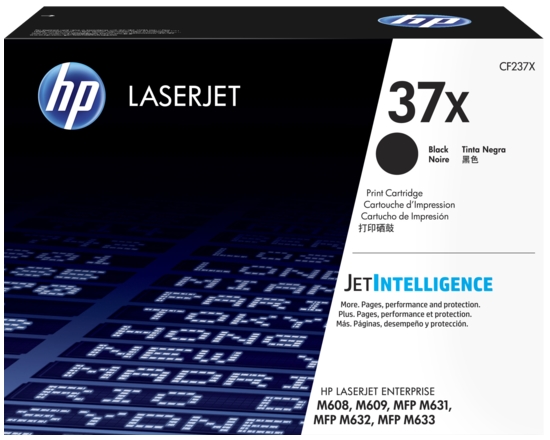 Картридж HP 37X (CF237X) лазерный увеличенной емкости (25000 стр)