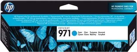Картридж HP 971 струйный голубой (2500 стр)
