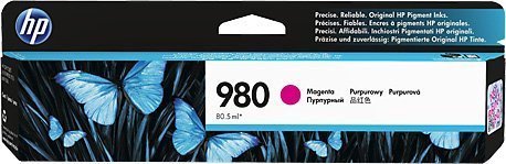 Картридж HP 980 струйный пурпурный (6600 стр)