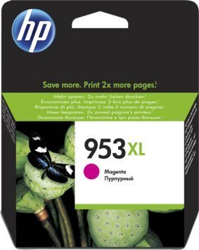 Картридж HP 953XL струйный пурпурный увеличенной емкости (1600 стр)