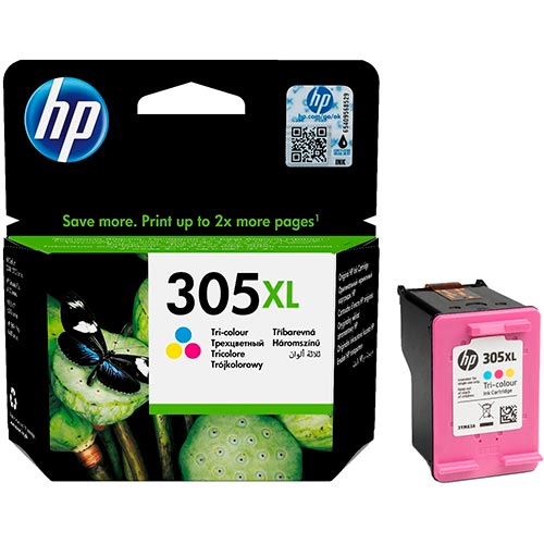 Картридж HP 305XL струйный повышенной емкости трёхцветный (200 стр)