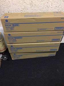 Блок проявки Konica-Minolta bizhub C458/C558/C658 синий DV-619C
